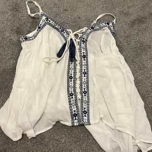 Womens Tank with Tassels, size Small